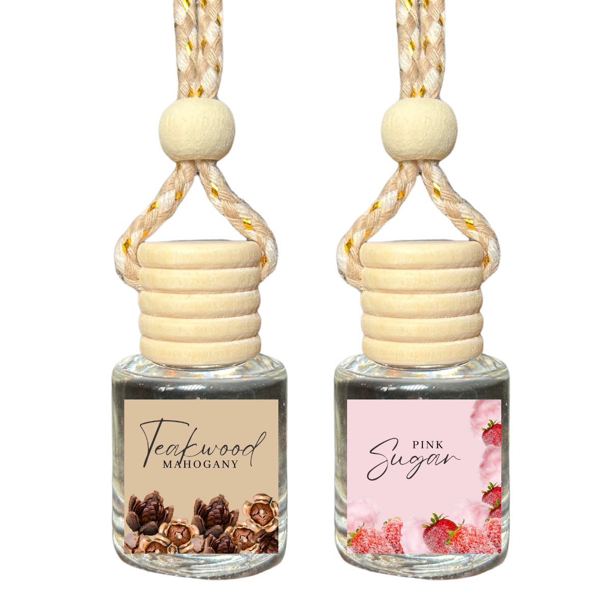 Mahogany Teakwood (2pk) Car Fresheners